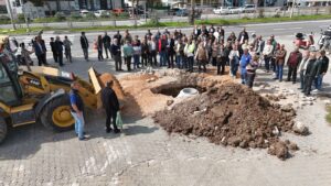 Yeni Şakran’ın kanalizasyon sorunu çözülüyor