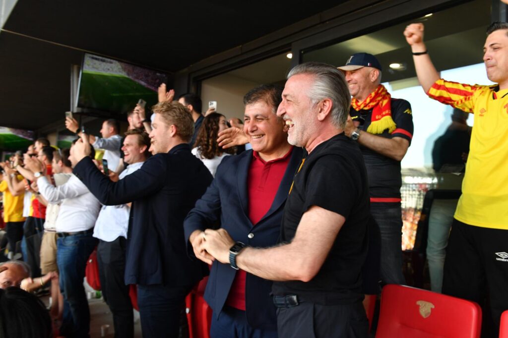 Başkan Tugay Göztepe’nin Süper Lig heyecanına ortak oldu