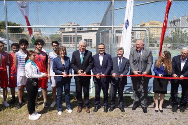 EÜ Aliağa MYO’ya SOCAR Türkiye iş birliğinde modern spor tesisi kazandırıldı