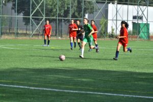 U13-U15 Kız Futbol Ligi’nde ilk düdük çaldı