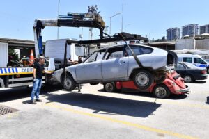 Bir zamanların en iyileri şimdi hurda merkezinde 