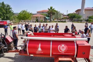İzmir’in köyleri itfaiye üssü oluyor