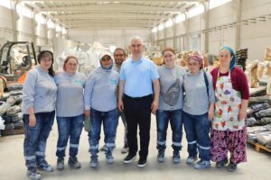 BAŞKAN ÇELİK, BERGAMA ORGANİZE SANAYİ BÖLGESİ’NDEKİ YATIRIMCILARI ZİYARET ETTİ