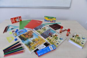 Büyükşehir’den yangın mağduru öğrencilere kırtasiye desteği 