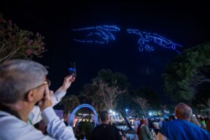 93. İEF’de dron gösterisi büyüledi