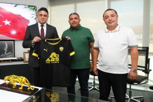 ALİAĞA FK’NIN SPONSORU ABS VİNÇ LOJİSTİK OLDU
