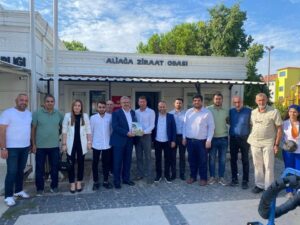 AK Parti Milletvekili İbrahim Yurdunuseven’den Aliağa Ziraat Odası’na Ziyaret
