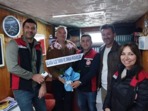 21 Kasım Dünya Balıkçılık Günü’nde Aliağa Balıkçılarına Ziyaret
