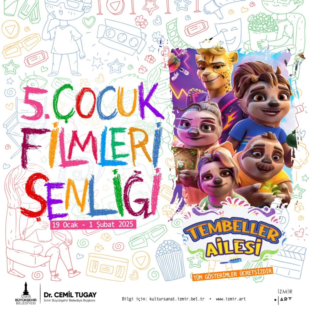 Çocuk Filmleri Şenliği başlıyor!20 Ocak’ta Aliağa’da!