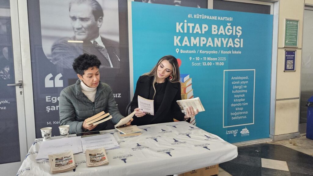 İzmir’de kitap kurtları için kitap bağışı kampanyası