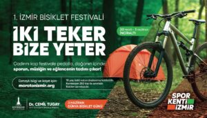 “Çadırını kap festivale pedalla”