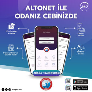 Aliağa Ticaret Odası Mobil Uygulaması Yayında