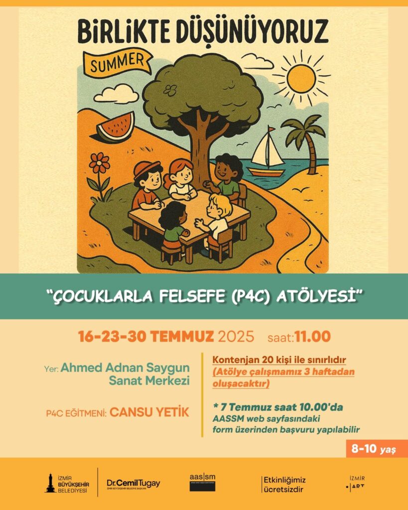 Çocuklarla Felsefe Atölyesi AASSM’de başlıyor