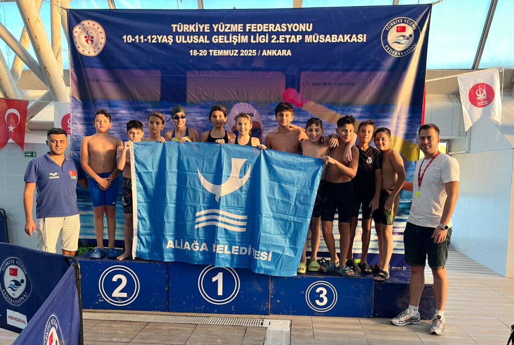Aliağalı Yüzücüler Ankara’da Göz Doldurdu