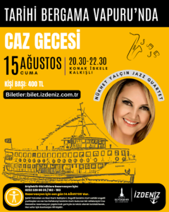 Cazın ritmi İzmir Körfezi’nde yankılanacak 