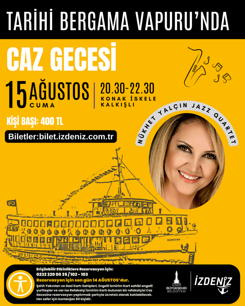 Cazın ritmi İzmir Körfezi’nde yankılanacak 