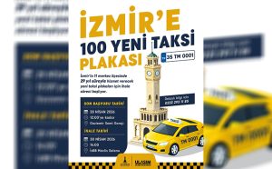 İzmir’in kent merkezine 100 yeni taksi