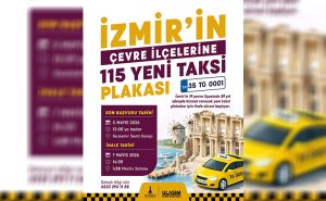 İzmir’in çevre ilçelerine 115 yeni taksi geliyor