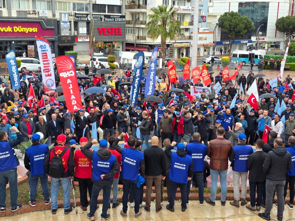 Aliağa’da 1 Mayıs’ta Emekçilerden Ortak Mesaj