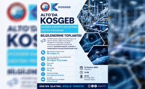 KOBİ’lere 20 Milyon TL’ye Kadar Finansman Desteği ALTO’da Anlatılacak