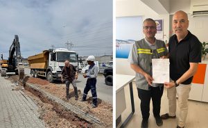 Aliağa Esnaf Odası Girişimiyle Sanayi Sitesinin Altyapısı Yenileniyor