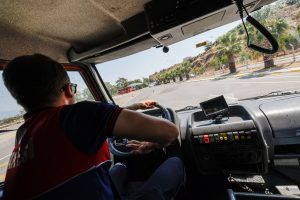İzmir İtfaiyesi’nin şoförleri zorlu eğitimlerden geçiyor