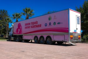 KANSER TARAMA ARACI “PEMBE PRENSES” ALİAĞA’DA