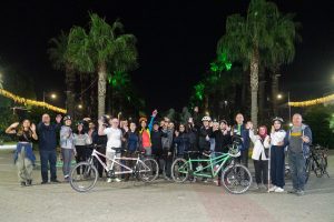Görme engelliler Kültürpark’ta pedal çevirdi